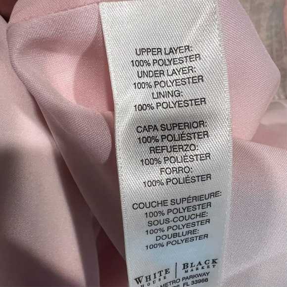 White House Black‎ Market Pencil Skirt Women's 6 Lined Back Zip - Picture 9 of 10